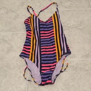 Aerie Multicolor Striped One Piece